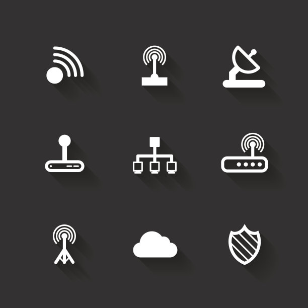 矢量设计平面图标图片下载