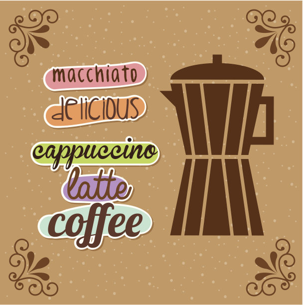 咖啡的设计图片下载