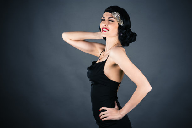 复古的女人图片下载