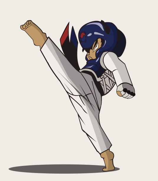 跆拳道武术图片下载