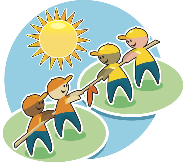 儿童拔河C图片下载