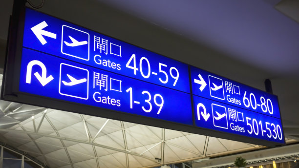 登机门标志图片下载