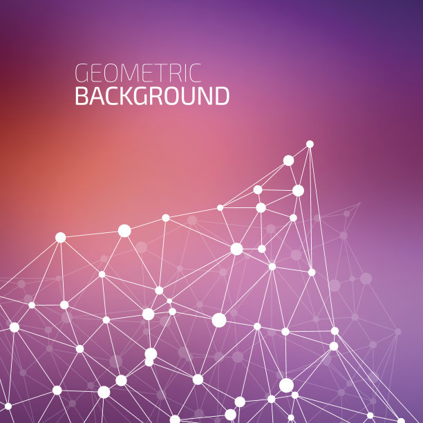 分子与通信背景图片下载