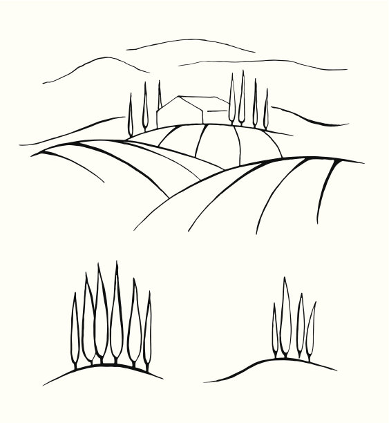 托斯卡纳的风景图片下载