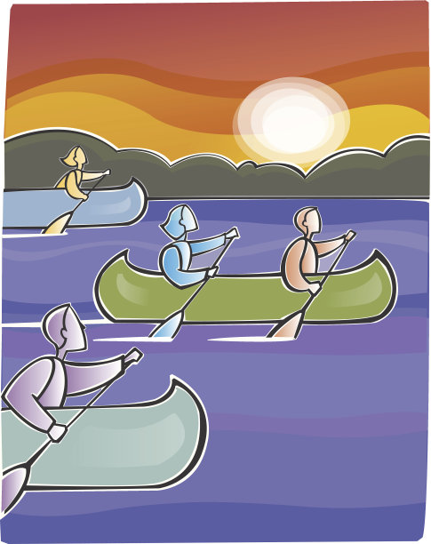 人独木舟C图片下载