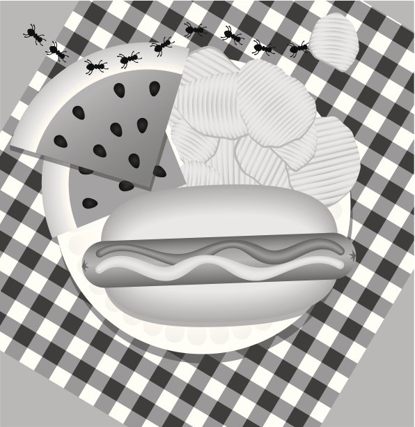 野餐板蚂蚁图片下载