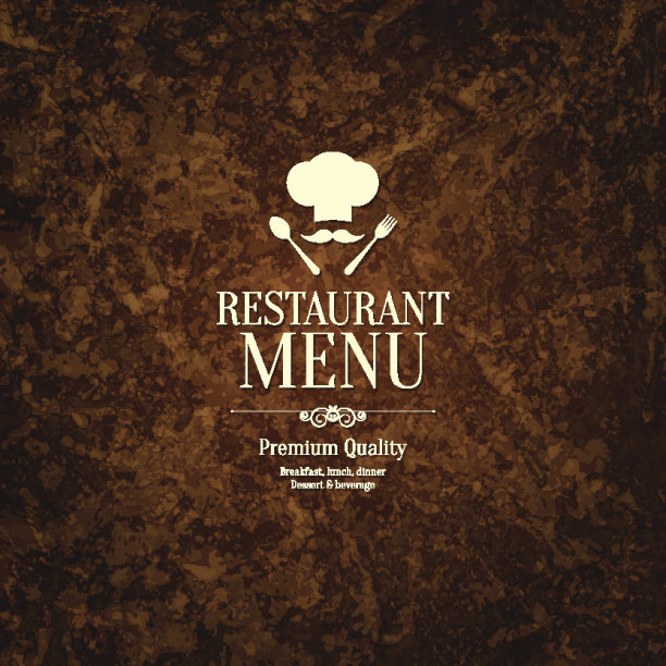 餐厅的菜单设计图片下载