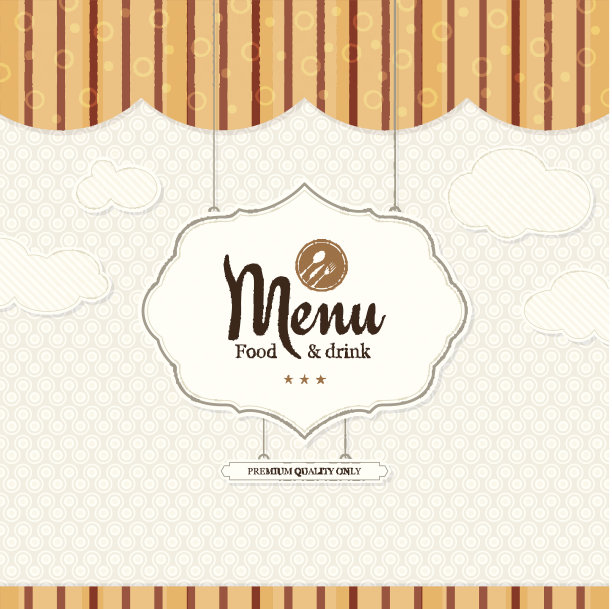 餐厅的菜单设计图片下载