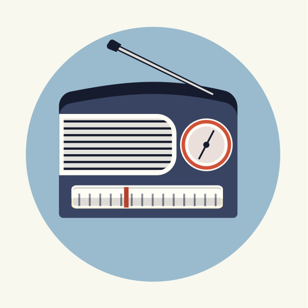 向量收音机图标图片下载