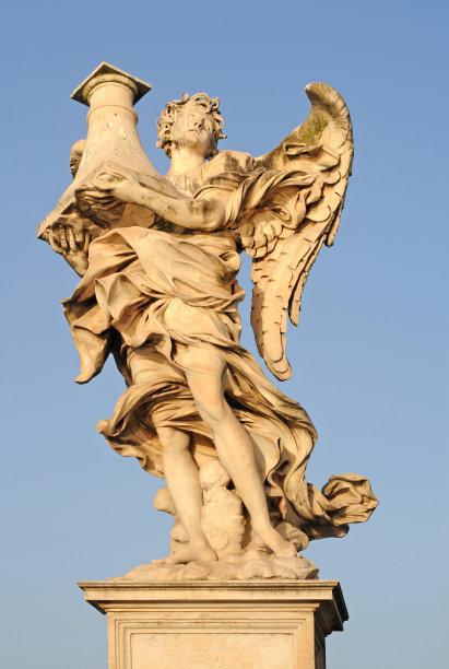 罗马圣安吉洛桥上的天使图片下载