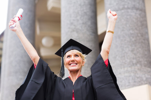 女大学高年级毕业生图片下载