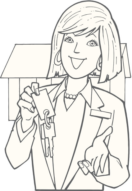 女人的房子钥匙图片下载