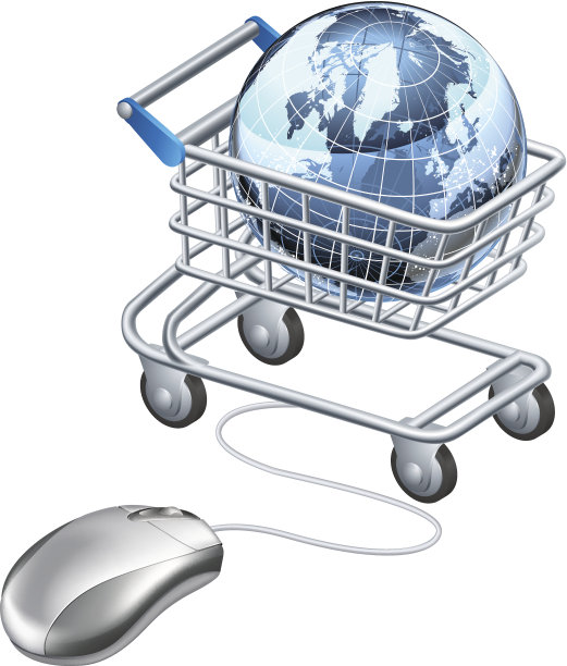 全球电脑鼠标购物车图片下载