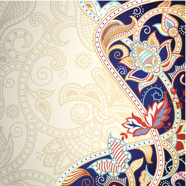 抽象印花背景图片下载