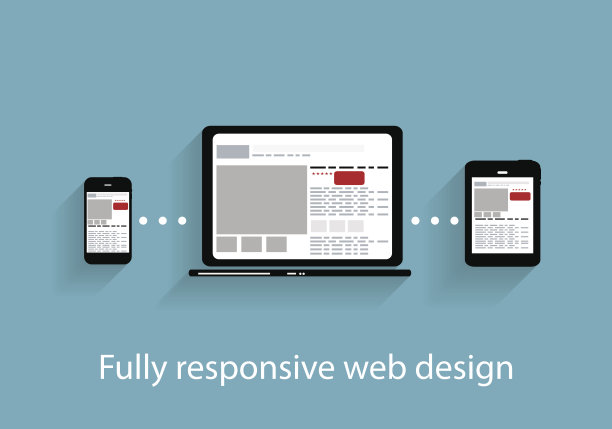 响应式网页设计图标。矢量图图片下载