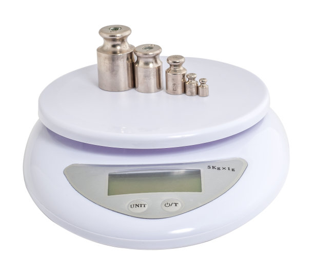 带砝码的电子秤图片下载