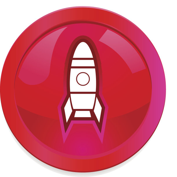 火箭按钮图标图片下载