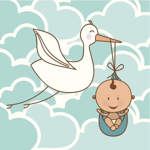 婴儿的到来素材图片