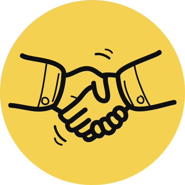 握手草图图标图片下载