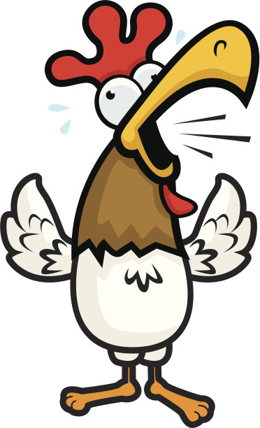 公鸡啼叫图片下载