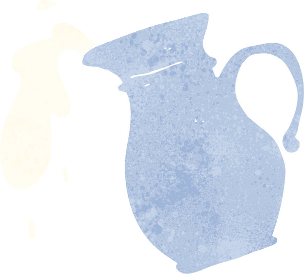 卡通牛奶壶图片下载