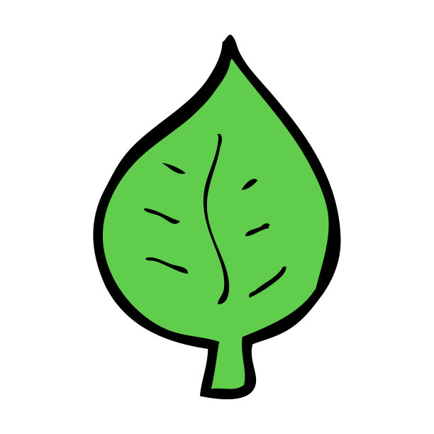 卡通叶象征图片下载