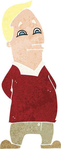 卡通友好的人图片下载