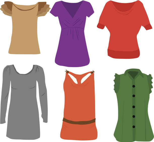 女士们的时尚——衬衫图片下载