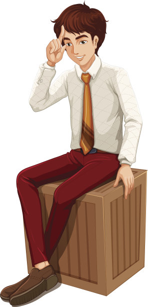 商人坐在图片下载