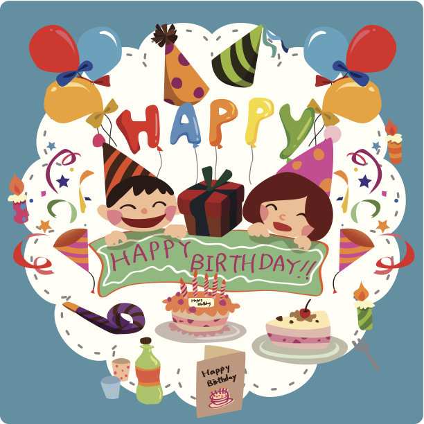 生日贺卡图片下载