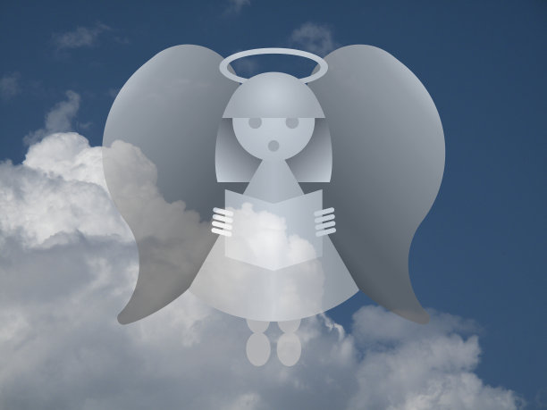 天上的天使图片下载