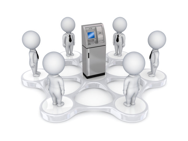 3d ATM周围的小人图片下载
