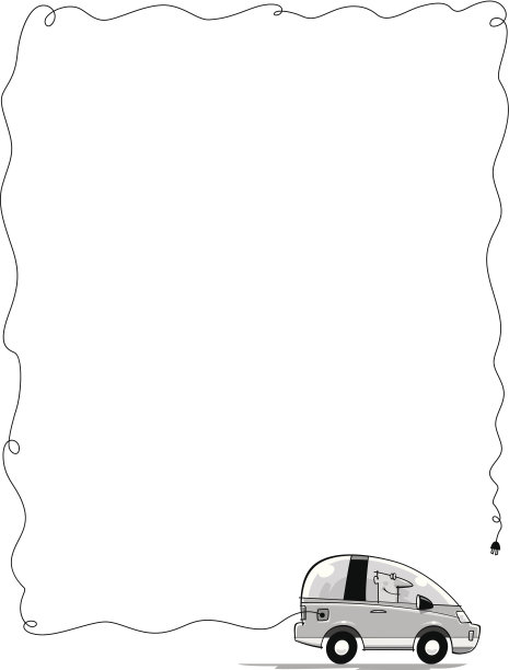 电动汽车车架图片下载