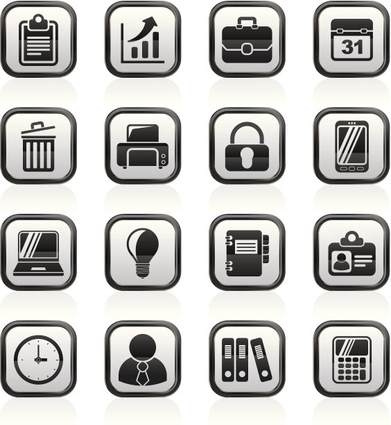 业务和办公室图标图片下载