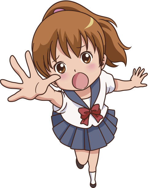 快乐的女孩图片下载