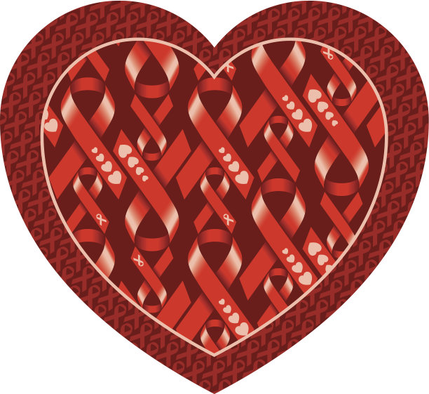 心丝带图片下载