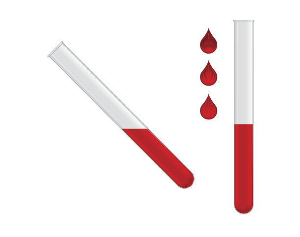 两个试管，里面有红色的液体图片下载