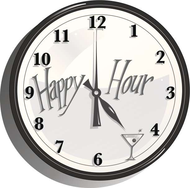 快乐的小时钟图片下载