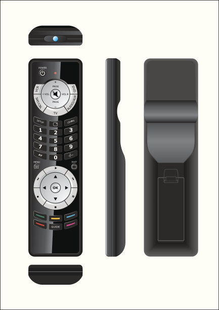 远程控制向量图片下载