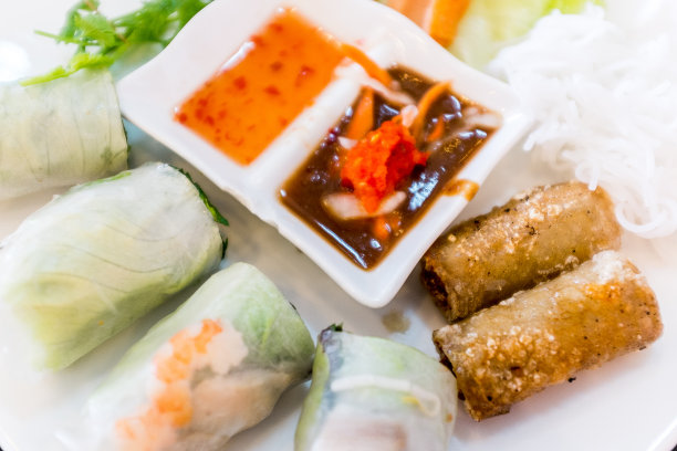 炸春卷图片下载