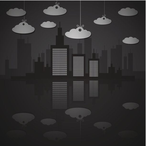 城市夜景图图片下载