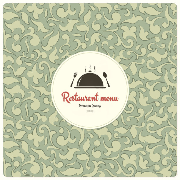 餐厅的菜单设计图片下载