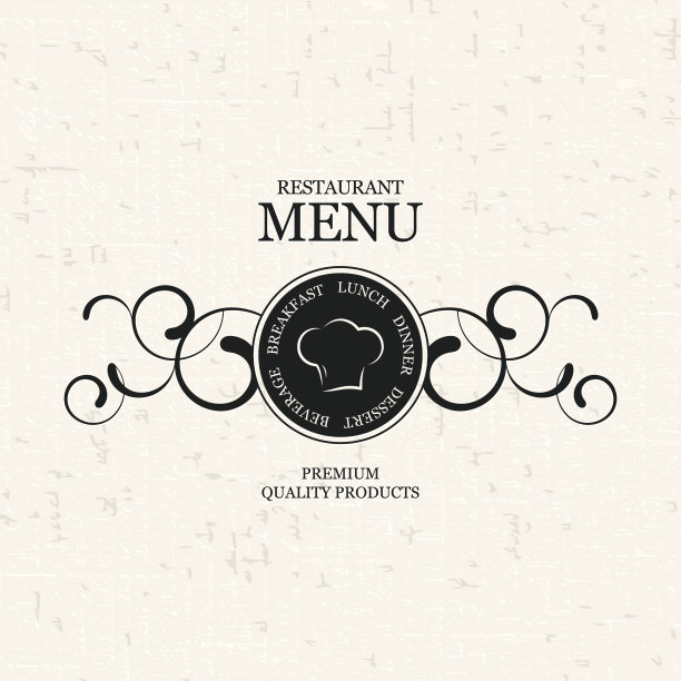 餐厅的菜单设计图片下载