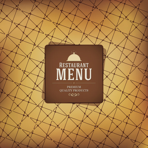 餐厅的菜单设计图片下载