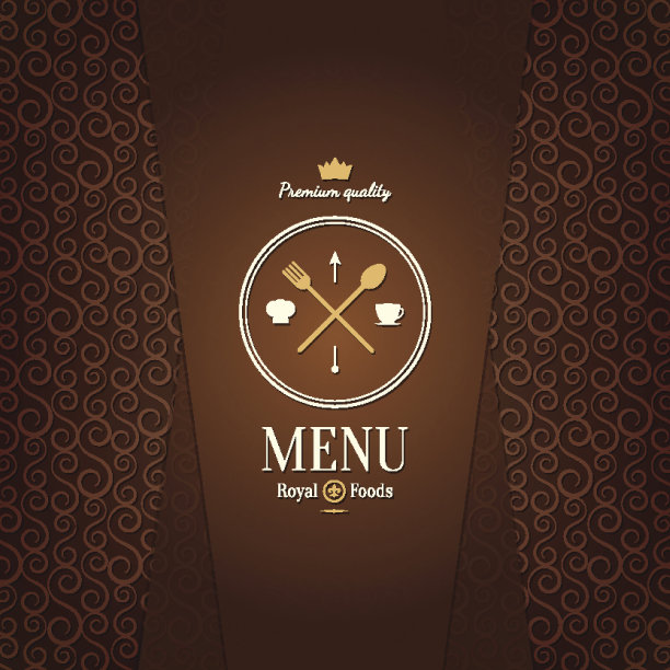 餐厅的菜单设计图片下载