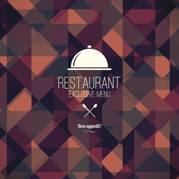 餐厅的菜单设计图片下载