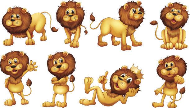 勇敢的狮子图片下载