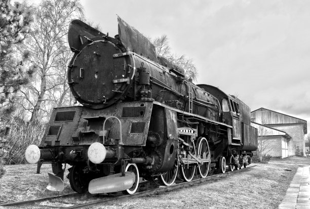 古老的蒸汽火车图片下载