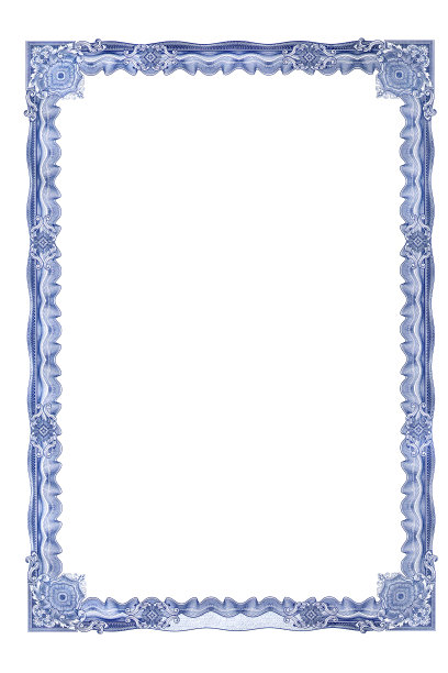 框架证书图片下载