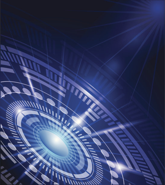 抽象的技术背景-插图未来的高科技设计图片下载